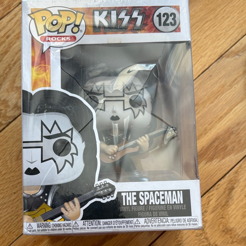 Funko Pop KISS The Spaceman Black and White Figure